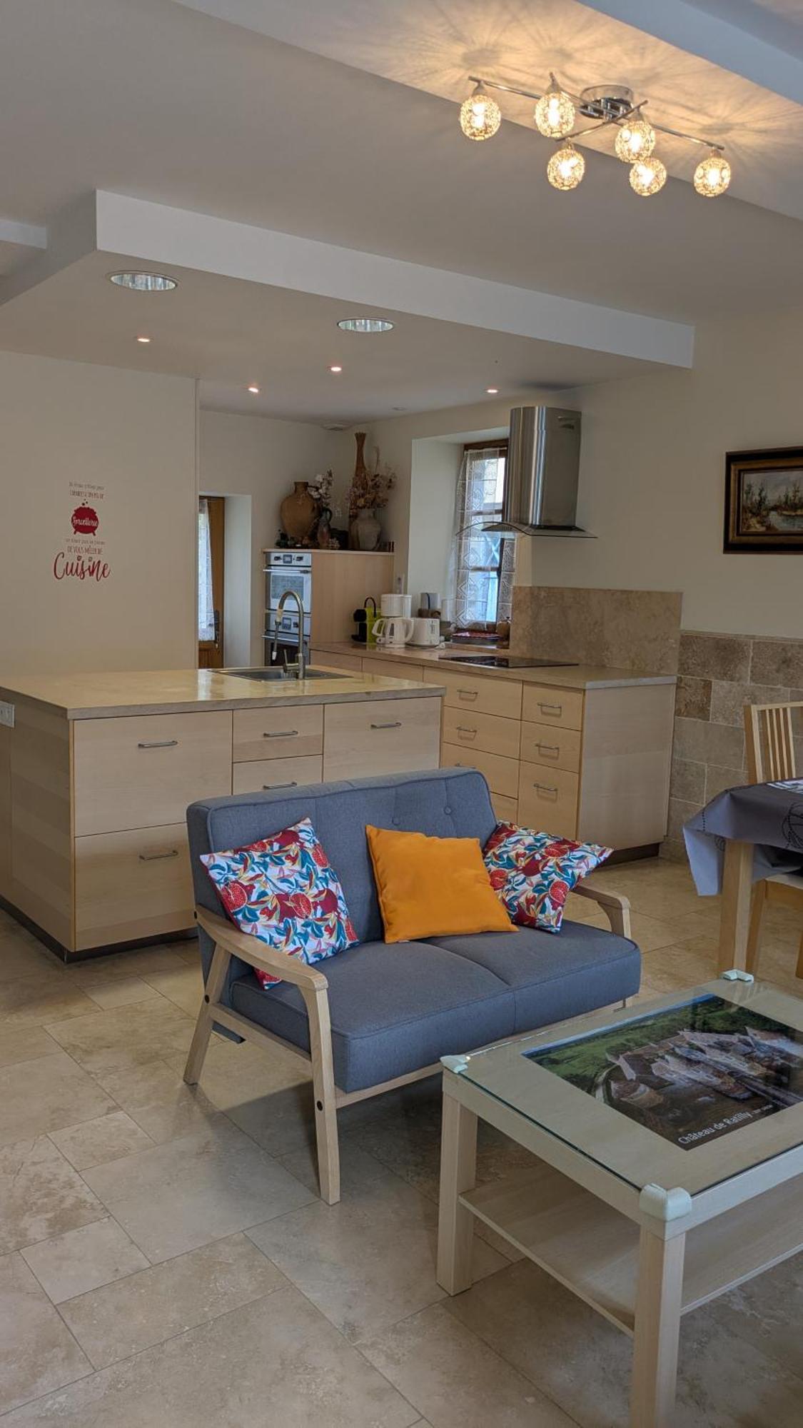 La Maison D'A Cote Saint-Amand-en-Puisaye Ruang foto